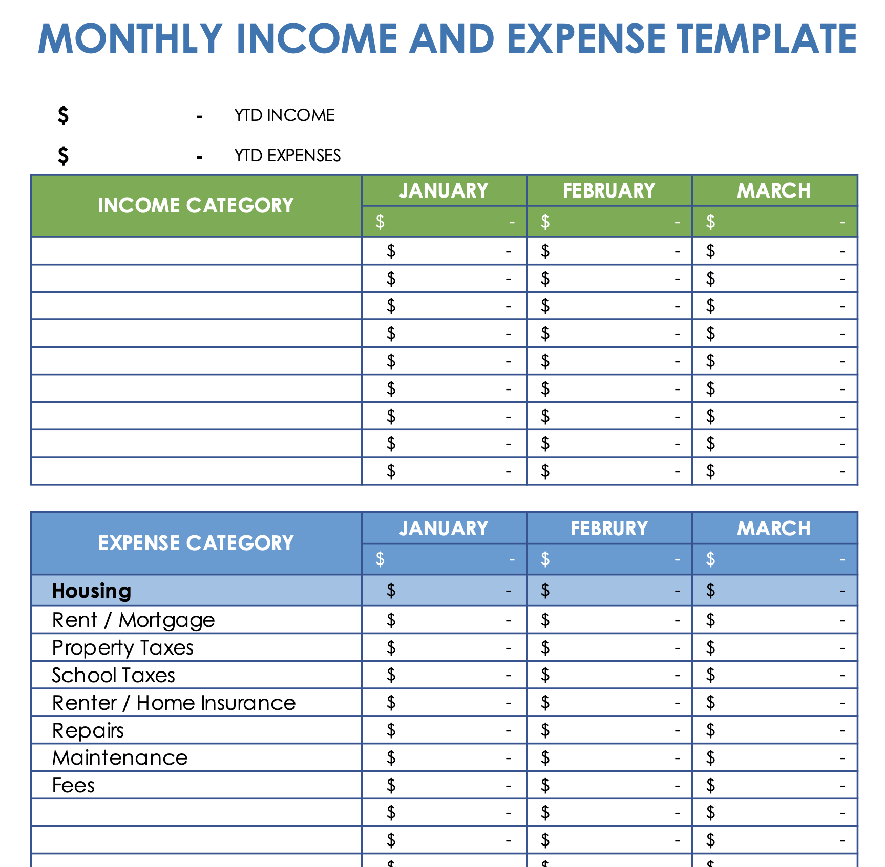 Employee Expense Template from www.exceltemplates.com