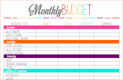 Excel Budget Template Excel Budget Spreadsheet