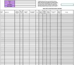 Excel Suplly Template
